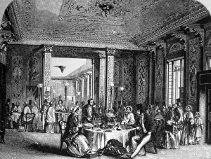 First Class Refreshment Rooms, Swindon Station, c1840s First Class Refreshment Rooms, Swindon Station, c1840s