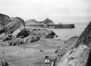 Ilfracombe Print, Devon Coastline View, 1934