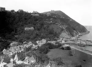 Lynton & Lynmouth Harbour Print, 1924