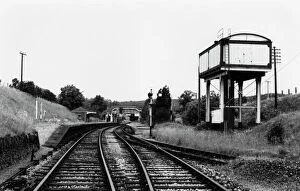 Signal Collection: Hallatrow Station and Water Tower, Somerset, c. 1950s