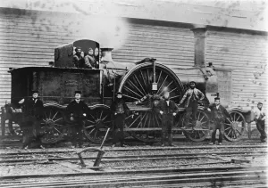 Bristol & Exeter Railway Broad Gauge Locomotive Print 1853-54