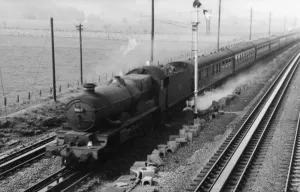 Castle Class Locomotive Prints: Castle Class Locomotive No. 5025, Chirl Castle April 1959