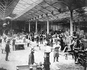 Old Saw Mills, Newburn Crescent, c1870 Old Saw Mills, Newburn Crescent, c1870