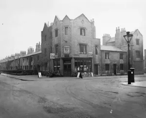 Steam Museum Exhibits UK Prints: W J Knee, Newsagent - Emlyn Square 1929