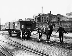 The last shunting horse at Paddington, 1925 The last shunting horse at Paddington, 1925