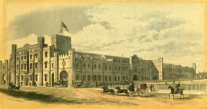 Brunel Prints: Bristol Temple Meads Station Print c. 1840s