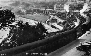 Cornwall Railway History Prints: St Ives Station, Cornwall, c. 1950s