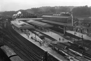 Isambard Kingdom Brunel Design Prints: Exeter St Davids, Devon, c. 1912