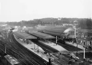 Brunel Prints: Print of Exeter St Davids Station, Devon, c. 1914