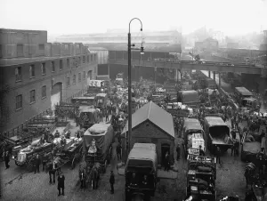 GWR Museum STEAM Prints: Paddington Goods Depot, c. 1930