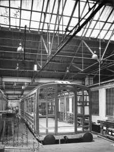 Steam Museum Exhibits UK Prints: No 4 Shop, Carriage Body Shop, 1949