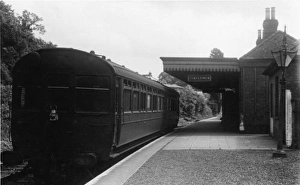 Tetbury Station, Gloucestershire, 1947 Tetbury Station, Gloucestershire, 1947