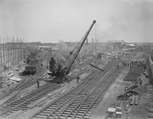 Constructing the Thanet Line, 1926 - Ramsgate Station Constructing the Thanet Line, 1926 - Ramsgate Station
