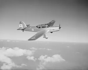 Aircraft In Flight Photography Prints: Percival Prentice
