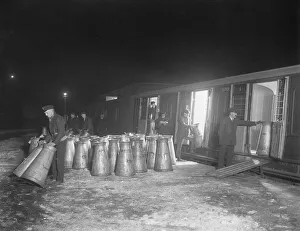 Milk traffic at Clapham Junction, 1926 Milk traffic at Clapham Junction, 1926