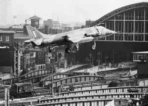 Services Prints: Harrier GR.1 Print: St. Pancras Landing May 1969