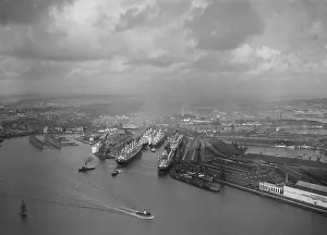 Southampton Docks, 5 November 1931 Southampton Docks, 5 November 1931