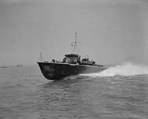 Vosper motor torpedo boat, Portsmouth 1939 Vosper motor torpedo boat, Portsmouth 1939