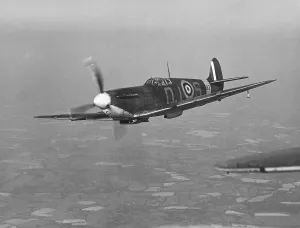 Supermarine Spitfire Vb Print - 92 Squadron RAF Aircraft Image