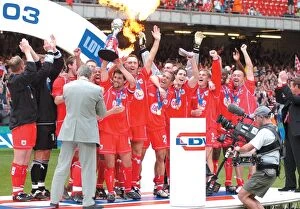 Images Dated 27th February 2008: LDV Trophy: Thrilling Moments of Bristol City FC (02-03)