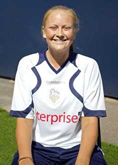 Images Dated 2007 September: Alison Taberner Print - Preston North End FC Player Photo