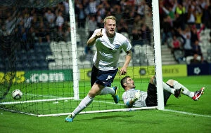 Images Dated 5th August 2013: Battle of the Lancashire Rivals: Preston North End vs Blackpool - 2013-14 Season Opener