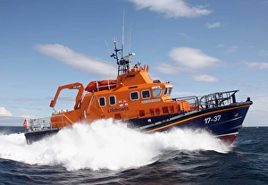 Buckie 17-37 Severn Class Lifeboat, William Blannin, viewed fro Buckie 17-37 Severn Class Lifeboat, William Blannin, viewed fro