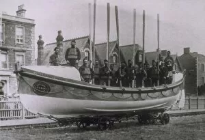 Heritage Collection: Burnham-on-sea lifeboat Self Righter class ON 138 John Godfrey