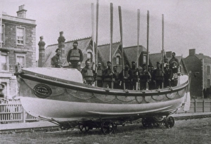 Burnham-on-sea lifeboat Self Righter class ON 138 John Godfrey Burnham-on-sea lifeboat Self Righter class ON 138 John Godfrey