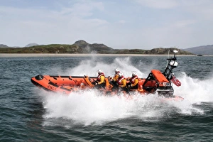Criccieth Atlantic 85 inshore lifeboat Doris Joan Criccieth Atlantic 85 inshore lifeboat Doris Joan