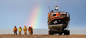 Dungeness relief mersey class lifeboat Peggy and Alex Caird Dungeness relief mersey class lifeboat Peggy and Alex Caird