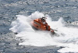 Ramsgate Trent class lifeboat Esme Anderson from above Ramsgate Trent class lifeboat Esme Anderson from above