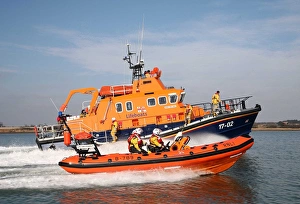 Relief severn class lifeboat The Will 17-02 and Harwich Atlantic Relief severn class lifeboat The Will 17-02 and Harwich Atlantic