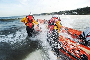 Inshore lifeboats/scaroborugh d class lifeboat lifeboat launched Inshore lifeboats/scaroborugh d class lifeboat lifeboat launched