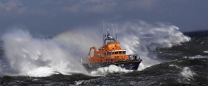 Torbay Severn class lifeboat Alec and Christina Dykes at sea Torbay Severn class lifeboat Alec and Christina Dykes at sea