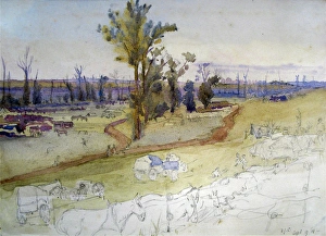 14th Brigade HQ & horse lines - Guemappe and Vis en Artois 14th Brigade HQ & horse lines - Guemappe and Vis en Artois