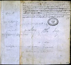 16th Century Babington Cipher Print