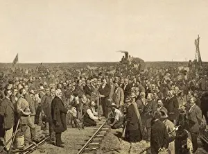 Union Pacific Railroad Prints: 1869 Continental Link