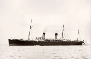 1889 photograph - RMS Teutonic - from an album of images relating to the launch of 1889 photograph - RMS Teutonic - from an album of images relating to the launch of