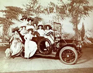 1906 Studebaker Touring Car Print