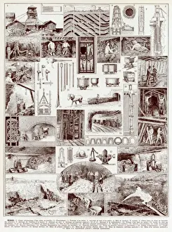 Mining Industry Prints: Mines