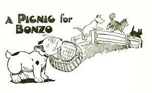 George Studdy Art Prints: Bonzo