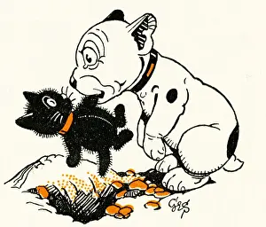 Bonzo Print, 1947 by Unknown Artist
