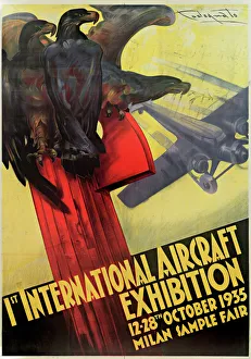 1st International Aircraft Exhibition Poster 1st International Aircraft Exhibition Poster