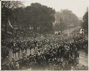 2nd Bn en route from the docks during the General Strike 2nd Bn en route from the docks during the General Strike