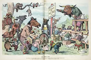Puck Magazine Cartoons Online Prints: The other side