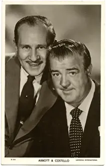 Prints of William Alexander Abbott and Lou Costello, were a comedy double act composed of William Bud Abbott and Lou Costello William Alexander Prints: Abbott and Costello Print, 1940s Comedy Duo