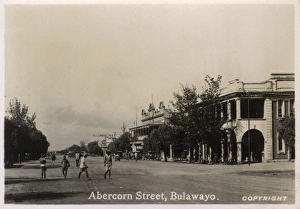 Abercorn Street, Bulawayo, Rhodesia (Zimbabwe) Abercorn Street, Bulawayo, Rhodesia (Zimbabwe)