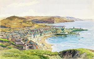 Aberystwyth Collection: Aberystwyth, Wales, from Constitution Hill