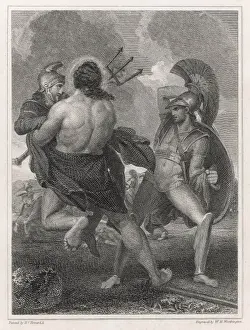 Greek Mythology Prints: Achilles and Aeneas